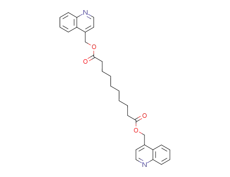 Molecular Structure of 274251-03-5 (di(4-quinolylmethyl) decanedioate)