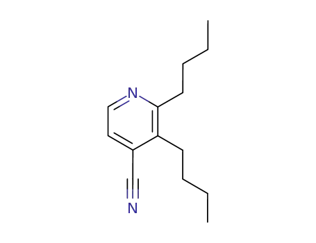 Molecular Structure of 74825-01-7 (2,3-di-n-butyl-4-cyanopyridine)