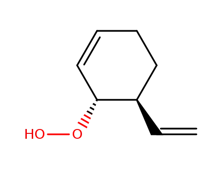 Molecular Structure of 24779-55-3 (trans-3-Hydroperoxy-4-vinylcyclohex-1-en)