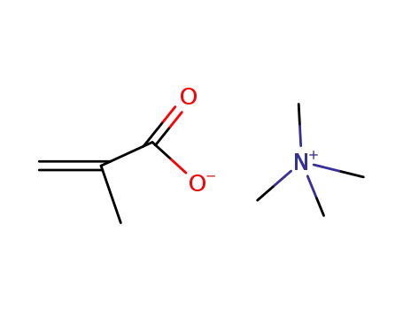 Molecular Structure of 16431-84-8 (tetramethylammonium methacrylate)