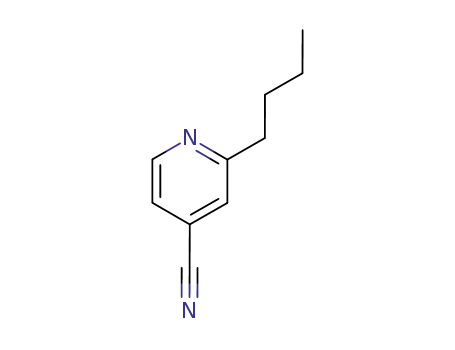 Molecular Structure of 72679-69-7 (2-butyl-isonicotinonitrile)
