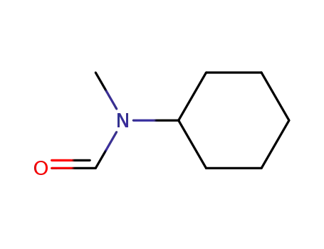 Molecular Structure of 33931-48-5 (Formamide, N-cyclohexyl-N-methyl-)