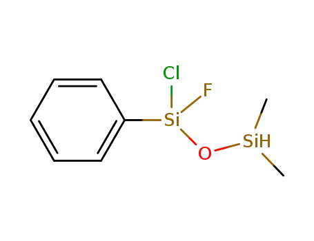 Molecular Structure of 1344680-26-7 (phenyl(dimethylsiloxy)fluorochlorosilane)