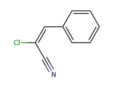 Molecular Structure of 71707-41-0 ((2E)-3-(2-chlorophenyl)prop-2-enenitrile)
