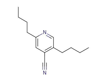 Molecular Structure of 74808-77-8 (2,5-di-n-butyl-4-cyanopyridine)