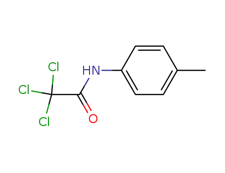 Molecular Structure of 2564-09-2 (N-(p-Tolyl)trichloroacetamide)