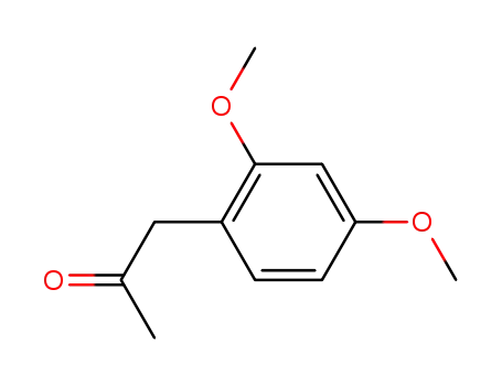Molecular Structure of 831-29-8 ((2,4-Dimethoxyphenyl)acetone)