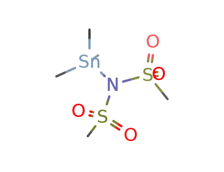Molecular Structure of 87293-07-0 (trimethyl(dimesylamino)stannane)