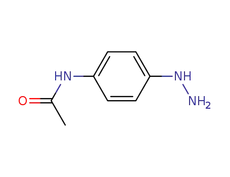 Molecular Structure of 60160-67-0 (N-(4-hydrazinylphenyl)acetamide)