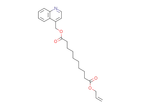 Molecular Structure of 274251-02-4 (prop-2-enyl 4-quinolylmethyl decanedioate)
