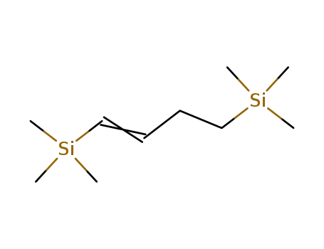 Molecular Structure of 16153-22-3 (Silane, 1-butene-1,4-diylbis[trimethyl-)
