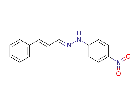 Molecular Structure of 88254-45-9 (2-Propenal, 3-phenyl-, (4-nitrophenyl)hydrazone)