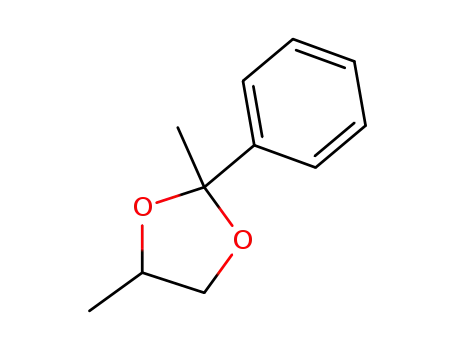 Molecular Structure of 4359-30-2 (2,4-dimethyl-2-phenyl-1,3-dioxolane)