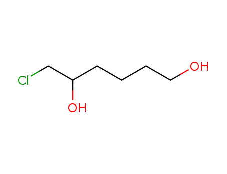 Molecular Structure of 89980-49-4 (6-chloro-hexane-1,5-diol)