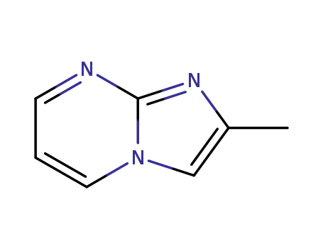Molecular Structure of 6058-03-3 (Imidazo[1,2-a]pyrimidine, 2-methyl-)