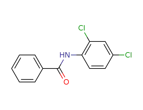 Molecular Structure of 10286-76-7 (N1-(2,4-DICHLOROPHENYL)BENZAMIDE)