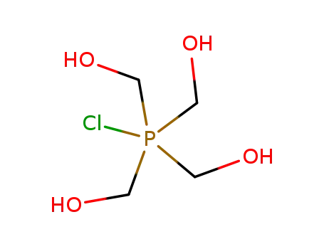 Molecular Structure of 16980-25-9 (chlorure de tetrakis(hydroxymethyl)phosphonium)