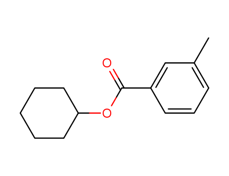 Benzoicacid, 3-methyl-, cyclohexyl ester cas  6641-66-3