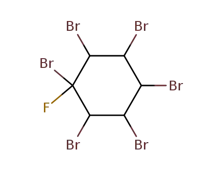 Molecular Structure of 359-90-0 (1-Fluoro-1,2,3,4,5,6-hexabromocyclohexane)