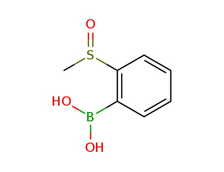 2-Methylsulfinylphenylboronic acid