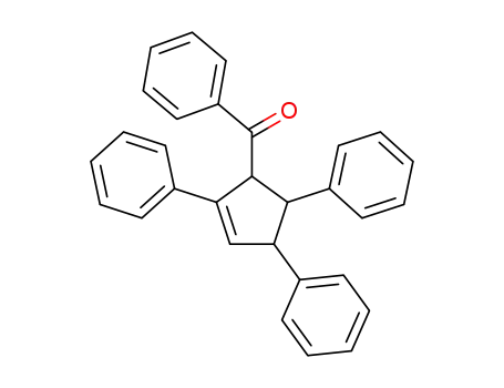 5-Benzoyl-1,3,4-triphenyl-1-cyclopentene