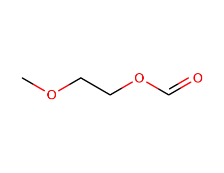 Molecular Structure of 628-82-0 (2-methoxyethyl formate)