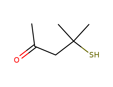 19872-52-7,4-Mercapto-4-methylpentan-2-one,2-Mercapto-2-methylpentan-4-one;4-Mercapto-4-methyl-2-pentanone;4-Methyl-4-sulfanylpentan-2-one;