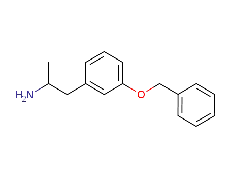 Molecular Structure of 910384-68-8 ((1R,S)-1-[3-(benzyloxy)phenyl]propan-2-amine)