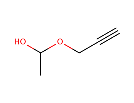 Molecular Structure of 2187-89-5 (1-Prop-2-ynyloxy-ethanol)