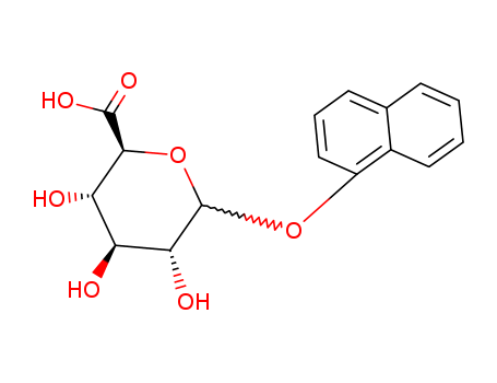 b-D-Glucopyranosiduronic acid,1-naphthalenyl