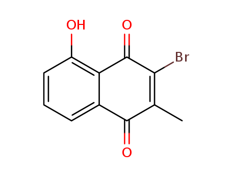 1,4-Naphthalenedione, 3-bromo-5-hydroxy-2-methyl-