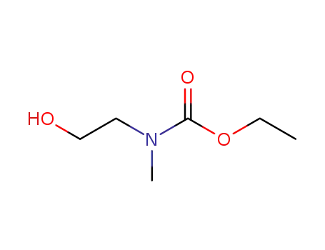 Molecular Structure of 25450-10-6 (Carbamic acid, (2-hydroxyethyl)methyl-, ethyl ester)