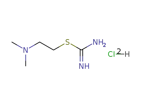 Molecular Structure of 16111-27-6 (S-(2-DIMETHYLAMINOETHYL)ISOTHIOUREA DIHYDROCHLORIDE)
