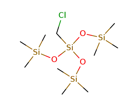 Molecular Structure of 41919-30-6 (CHLOROMETHYLTRIS(TRIMETHYLSILOXY)SILANE)