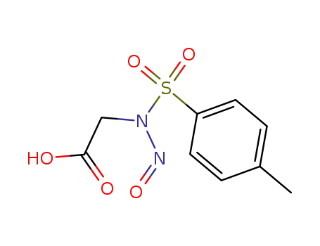 Molecular Structure of 98953-60-7 (N-nitroso-N-(4-toluenesulfonyl)-glycine)