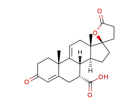 Pregna-4,9(11)-diene-7,21-dicarboxylic acid,17-hydroxy-3-oxo,g-lactone,methyl ester