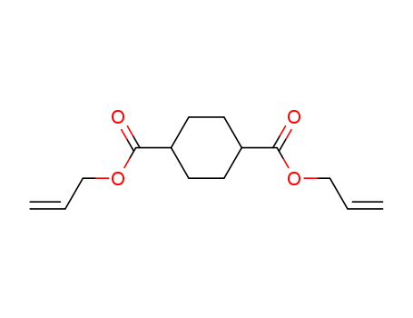 Molecular Structure of 20306-22-3 (Diallyl 1,4-Cyclohexanedicarboxylate (cis- and trans- mixture))