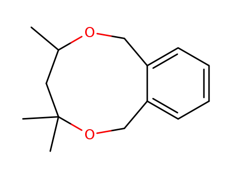 Molecular Structure of 127392-17-0 (7,7,9-Trimethyl-5,8,9,11-tetrahydro-7H-6,10-dioxa-benzocyclononene)