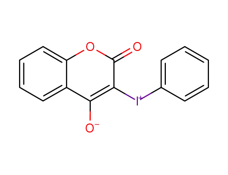 Molecular Structure of 86795-49-5 (3-(phenyl-λ<sup>3</sup>-iodanylidene)chromane-2,4-dione)