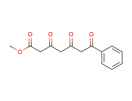 Molecular Structure of 15148-46-6 (7-Phenyl-3,5,7-trioxoheptansaeuremethylester)