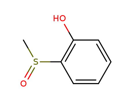Molecular Structure of 1074-02-8 (2-(METHYLSULFINYL)BENZENOL)