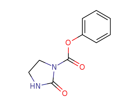 Molecular Structure of 41730-99-8 (1-Imidazolidinecarboxylic acid, 2-oxo-, phenyl ester)