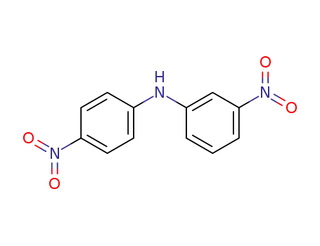 Molecular Structure of 15979-87-0 (3-nitro-N-(4-nitrophenyl)aniline)