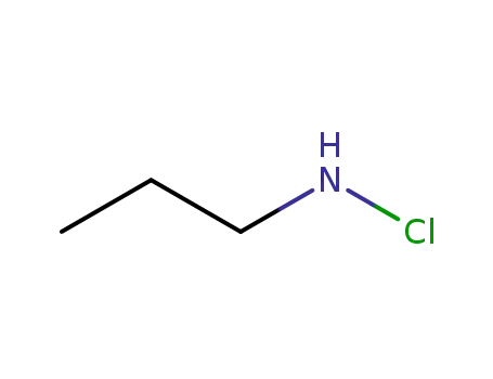 Molecular Structure of 52548-07-9 (1-Propanamine, N-chloro-)
