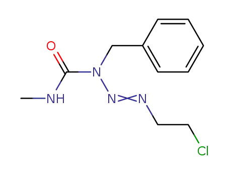 Molecular Structure of 137668-39-4 (1-(2-Chloroethyl)-3-benzyl-3-(methylcarbamoyl)triazene)