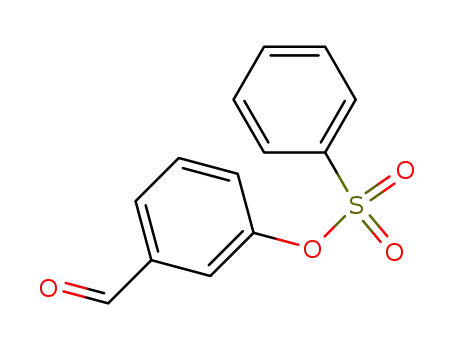 Molecular Structure of 13493-49-7 (3-benzenesulfonyloxy-benzaldehyde)