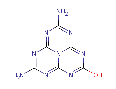 Molecular Structure of 90030-88-9 (5,8-diamino-1,3,4,6,7,9,9b-heptaaza-1<i>H</i>-phenalen-2-one)