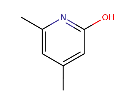Molecular Structure of 16115-08-5 (4,6-Dimethyl-2-hydroxypyridine)
