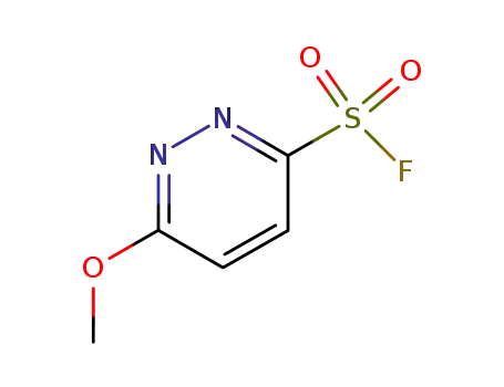 Molecular Structure of 454182-00-4 (3-Pyridazinesulfonyl fluoride, 6-methoxy-)
