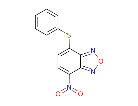 Molecular Structure of 16322-23-9 (4-nitro-7-(phenylsulfanyl)-2,1,3-benzoxadiazole)